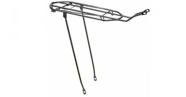 Portbagaj otel negru fix, pentru biciclete cu roti de 28 inch, max.15 kg Preț mic